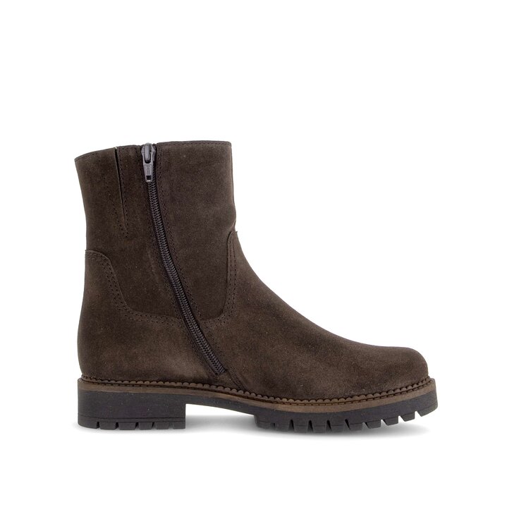 Schnürstiefelette braun #1