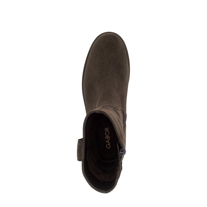 Schnürstiefelette braun #5