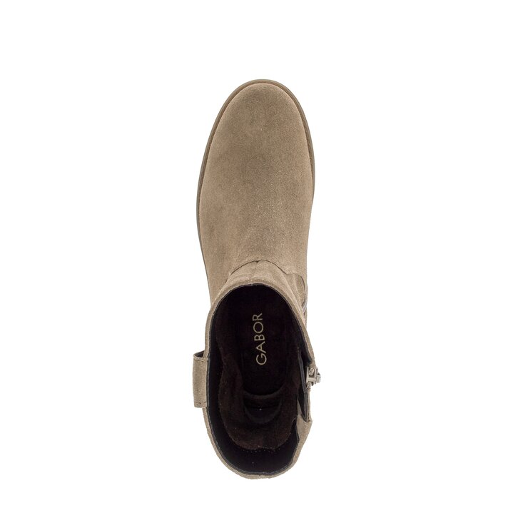 Sportliche Stiefelette braun #5