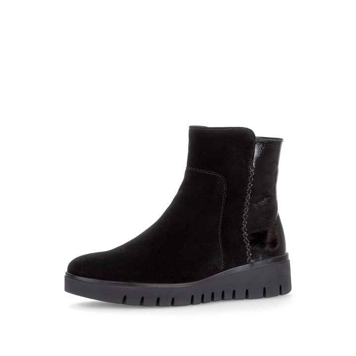 Sportliche Stiefelette schwarz #2