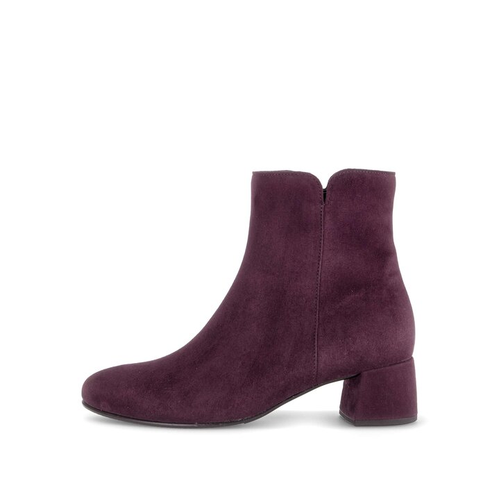 Elegante Stiefelette rot #0