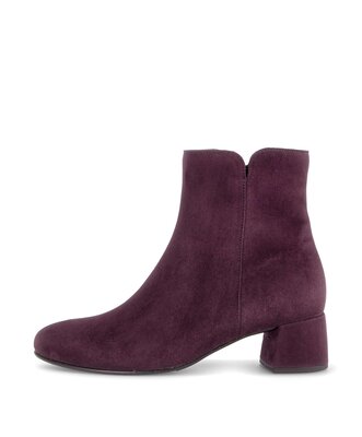 Elegante Stiefelette rot