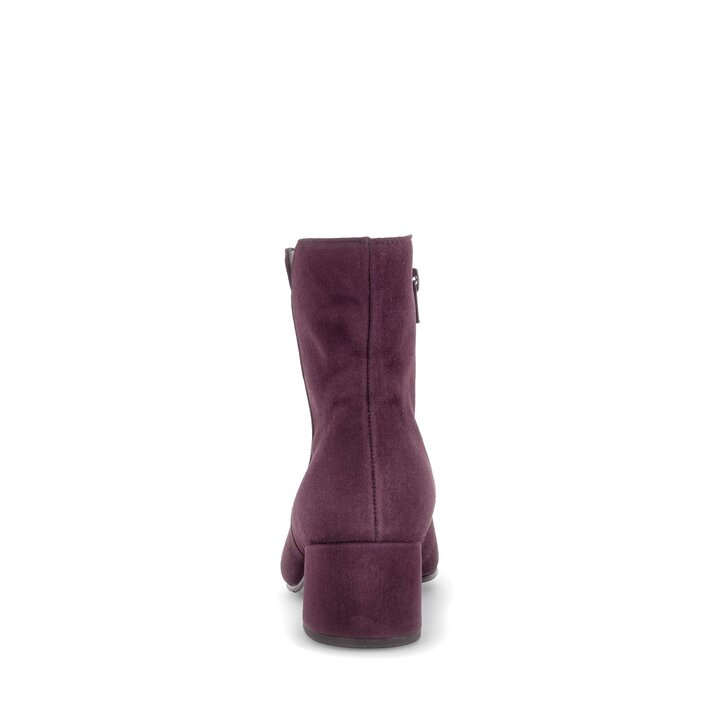 Elegante Stiefelette rot #3