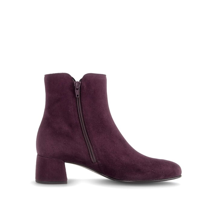 Elegante Stiefelette rot #1