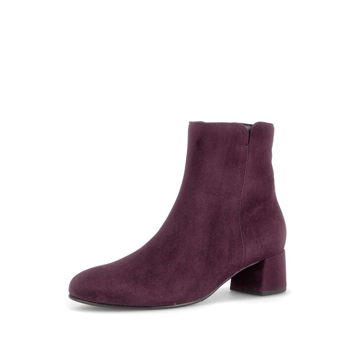 Elegante Stiefelette rot #2