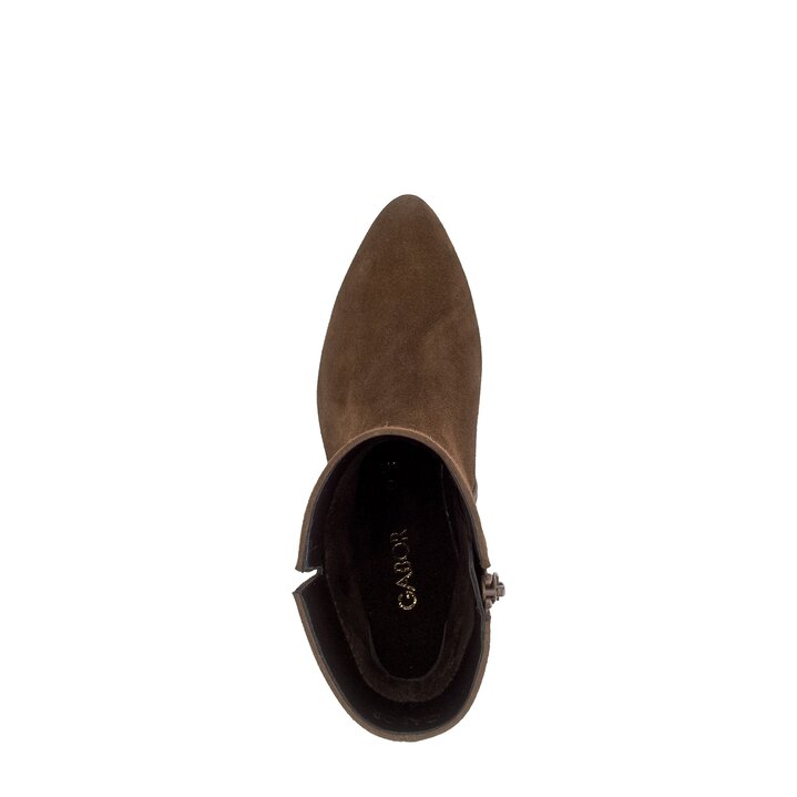 Elegante Stiefelette braun #5