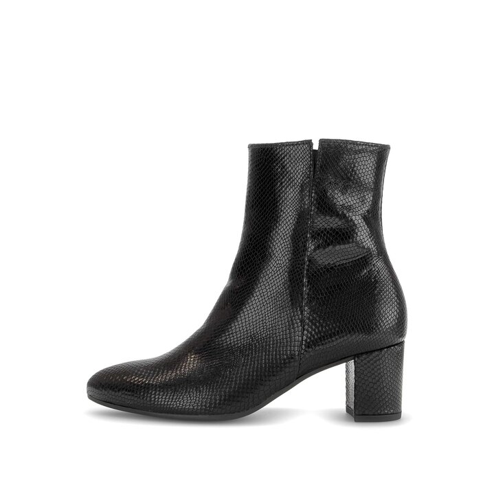 Elegante Stiefelette schwarz #0