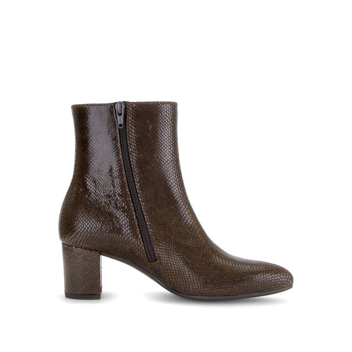 Elegante Stiefelette braun #1