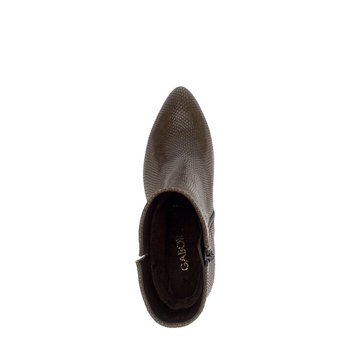 Elegante Stiefelette braun #5