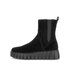 Plateau Stiefelette schwarz