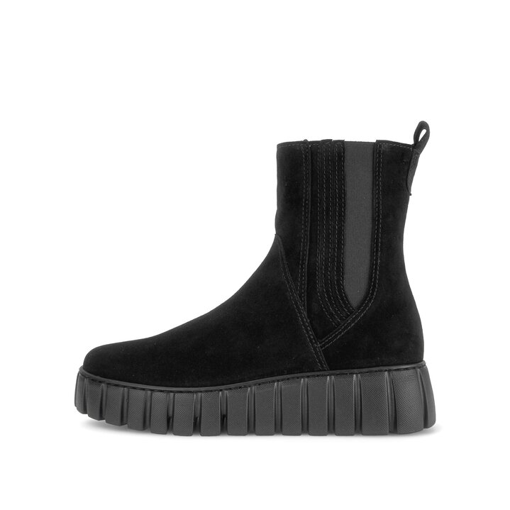 Plateau Stiefelette schwarz #0