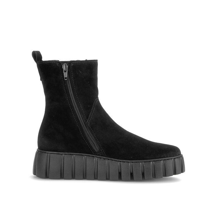 Plateau Stiefelette schwarz #1