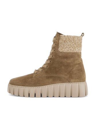 Plateau Stiefelette braun