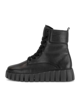 Plateau Stiefelette schwarz