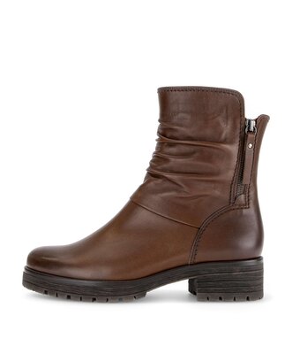 Sportliche Stiefelette braun