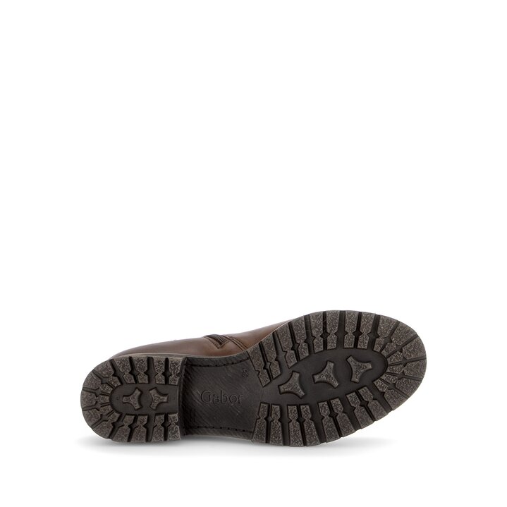 Sportliche Stiefelette braun #4