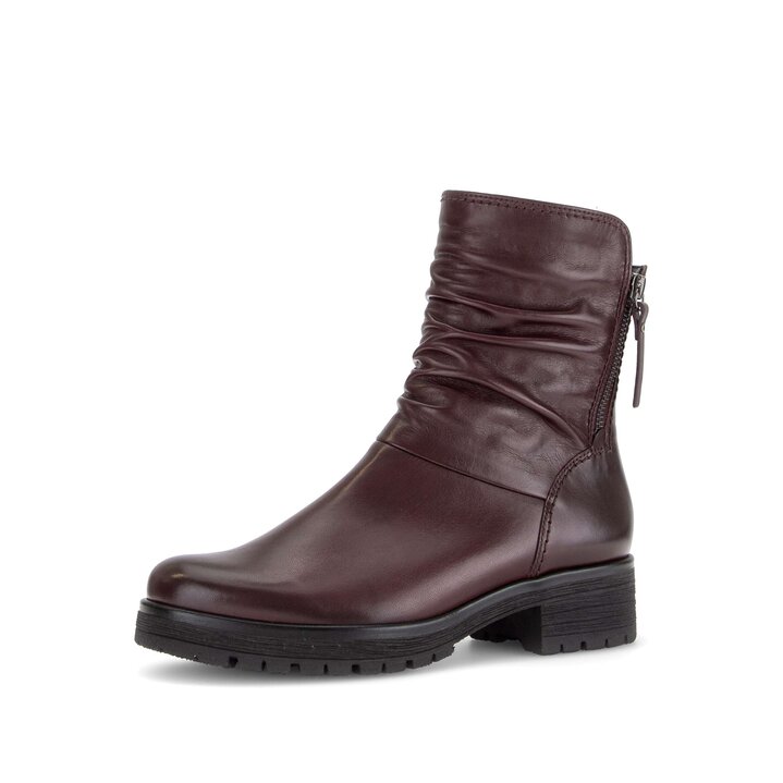 Sportliche Stiefelette rot #2