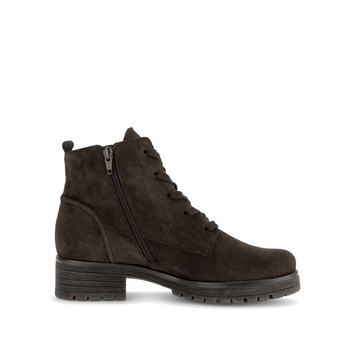Schnürstiefelette braun #1