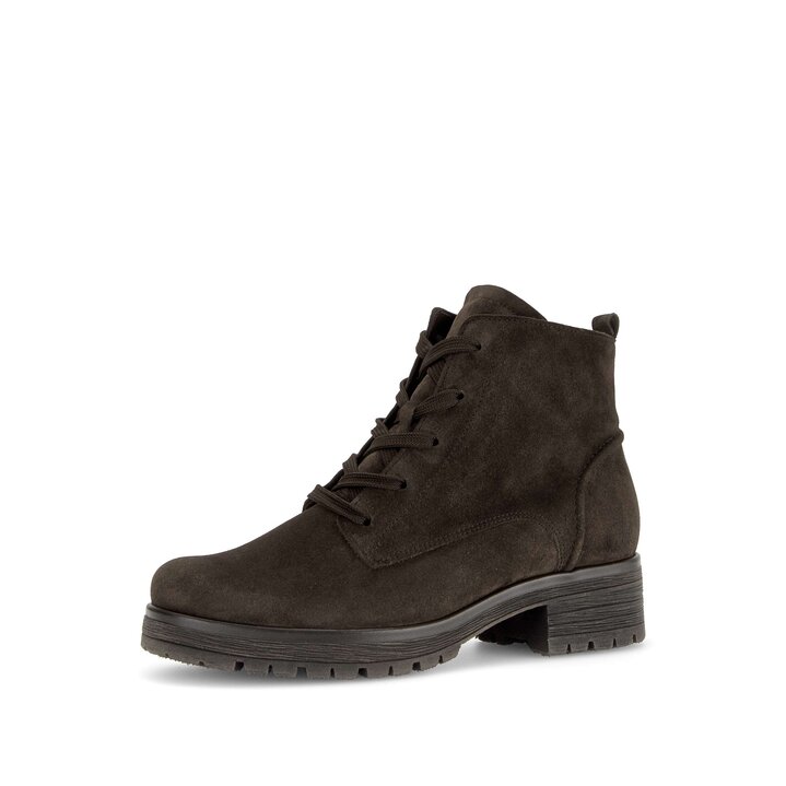 Schnürstiefelette braun #2