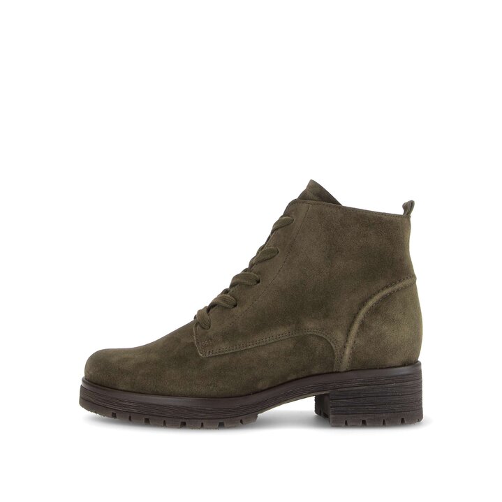 Stivaletto stringato verde #0