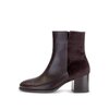Elegante enkellaarsjes bruin