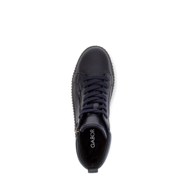 Sneaker high blå #5