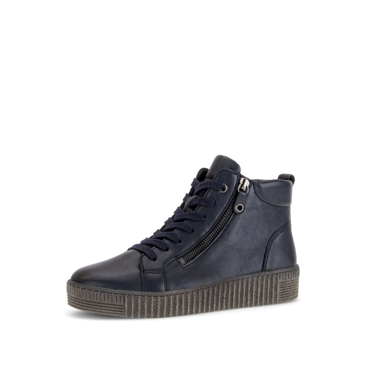 Sneaker high blå #2