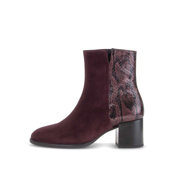 Elegante Stiefelette lila #0