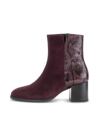 Bottine élégante violet