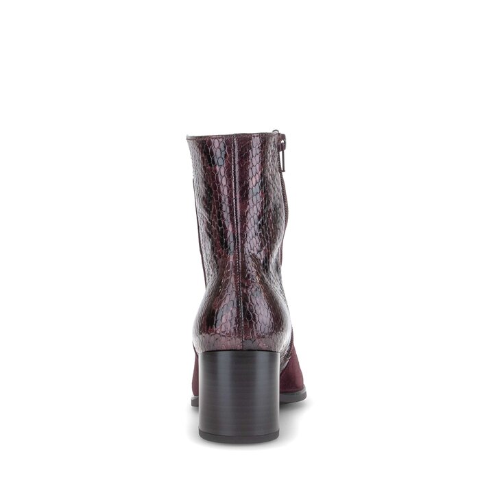 Elegante Stiefelette lila #3
