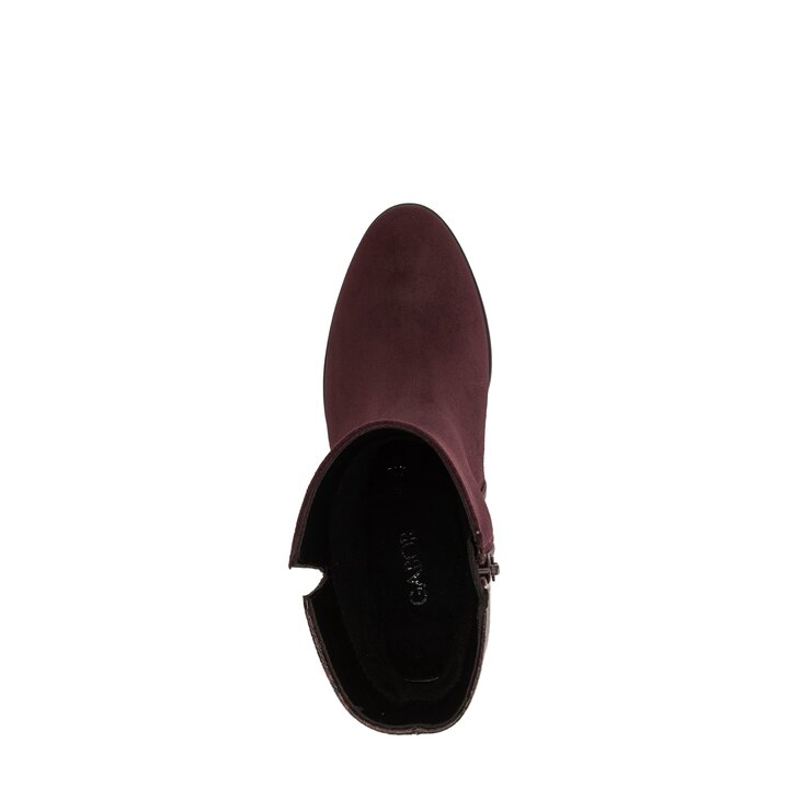 Elegante Stiefelette lila #5