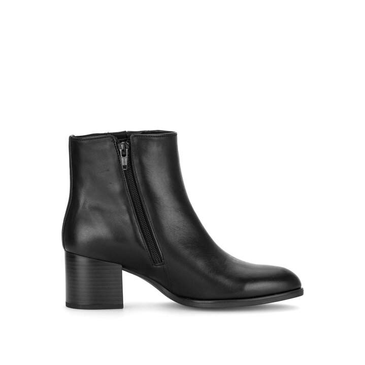 Elegante Stiefelette schwarz #1