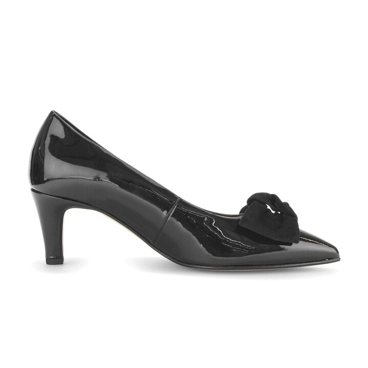 Eleganter Pump schwarz #1