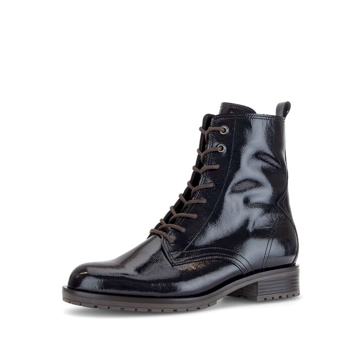 Schnürstiefelette blau #2