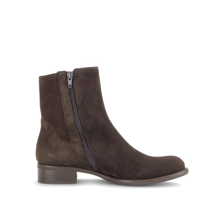 Sportliche Stiefelette braun #1