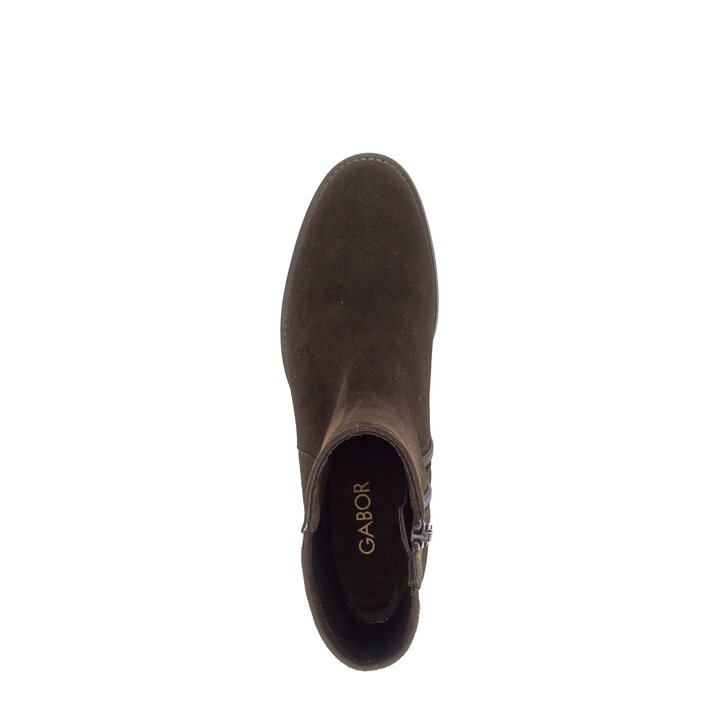 Sportliche Stiefelette braun #5