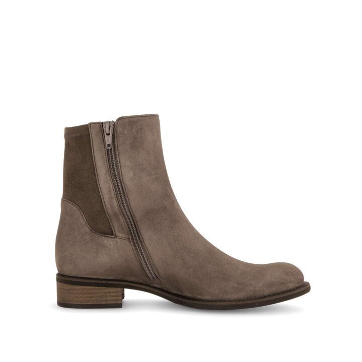 Sportliche Stiefelette braun #1