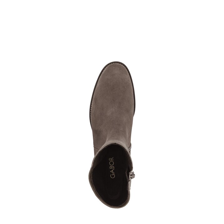 Sportliche Stiefelette braun #5