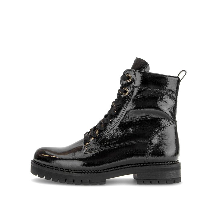 Stivaletto stringato nero #0