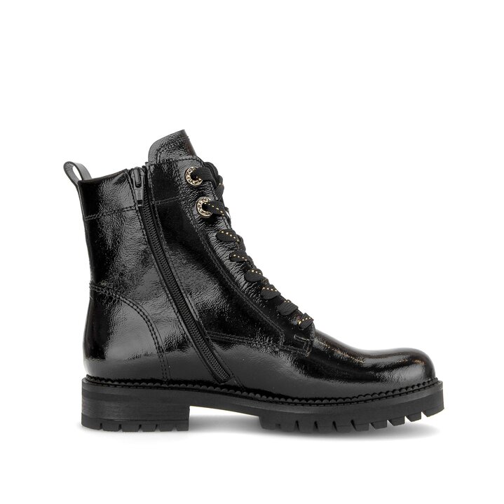 Stivaletto stringato nero #1
