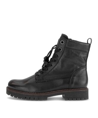Schnürstiefelette schwarz