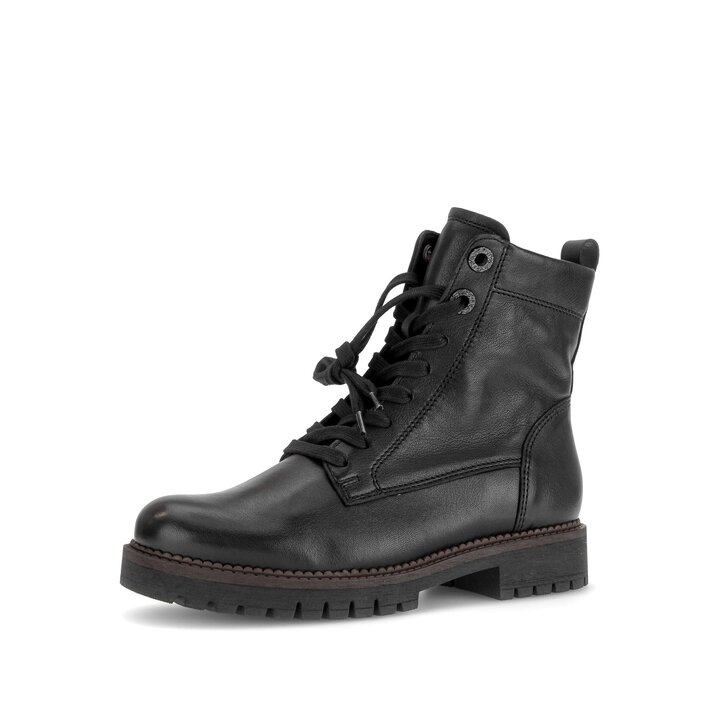 Schnürstiefelette schwarz #2