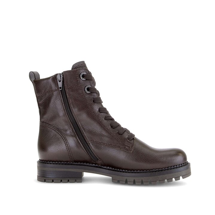 Schnürstiefelette braun #1
