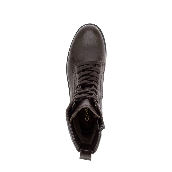 Schnürstiefelette braun #5