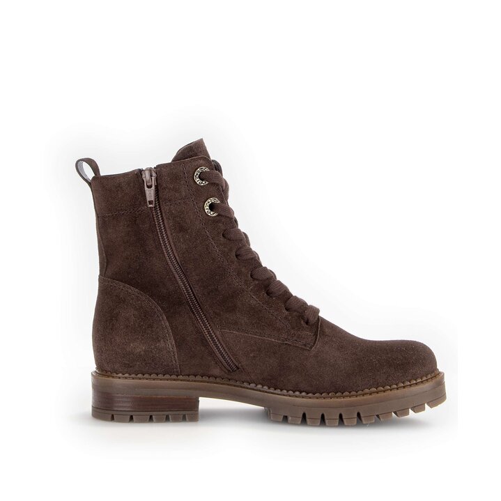 Schnürstiefelette braun #1