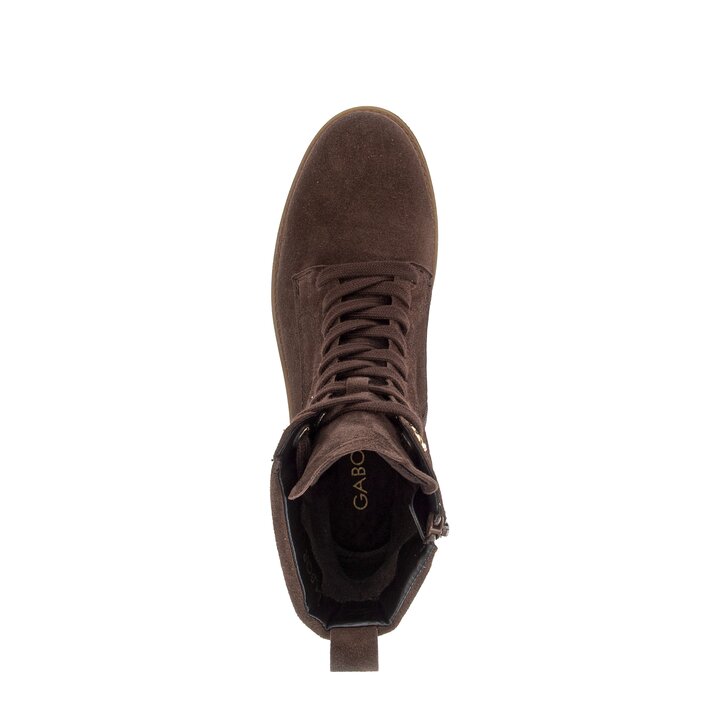 Schnürstiefelette braun #5