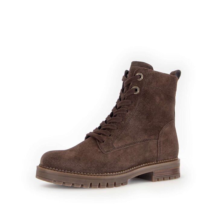 Schnürstiefelette braun #2