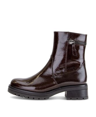 Sportliche Stiefelette braun