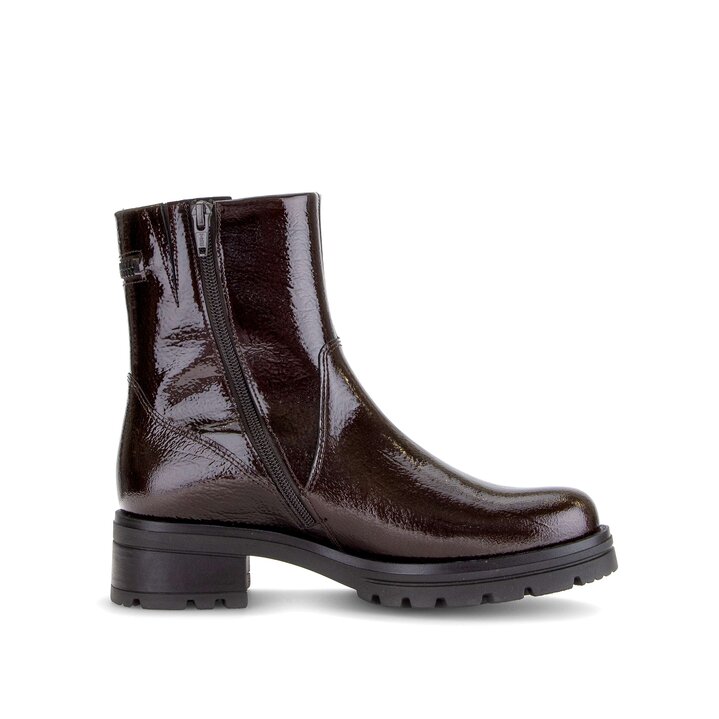 Sportliche Stiefelette braun #1
