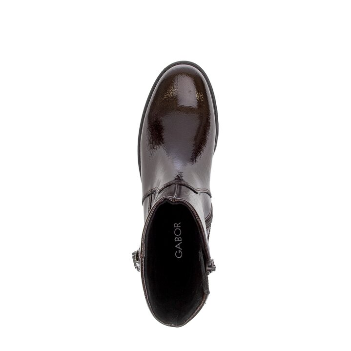 Sportliche Stiefelette braun #5